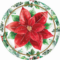 Christmas Blossom Luncheon Plates 7