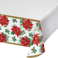 Christmas Blossom Plastic Tablecovers 54