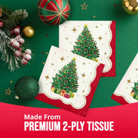 Bulk Sparkling Spruce Beverage Napkins 5