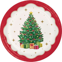 Sparkling Spruce Dinner Plates 9