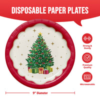Bulk Sparkling Spruce Dinner Plates 9