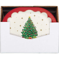 Bulk Sparkling Spruce Oval Platters 12