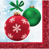 Holiday Glimmer Beverage Napkins 5