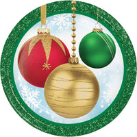 Holiday Glimmer Luncheon Plates 7