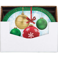 Bulk Holiday Glimmer Oval Platters 12