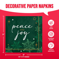 Bulk Winter Woods Beverage Napkins 5
