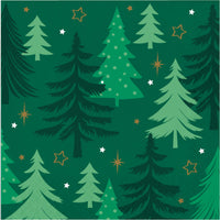 Winter Woods Luncheon Napkins 6.5