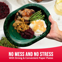 Bulk Winter Woods Oval Platters 12