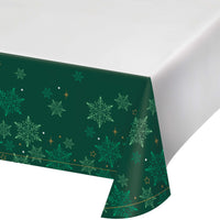 Winter Woods Plastic Tablecovers 54
