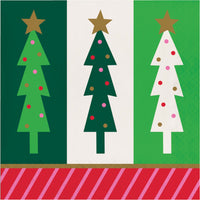 Holiday Hues Luncheon Napkins 6.5