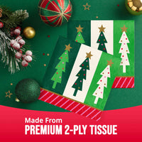 Bulk Holiday Hues Luncheon Napkins 6.5