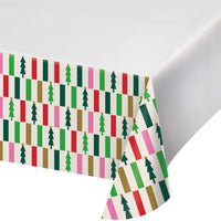 Holiday Hues Plastic Tablecovers 54