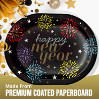 Bulk New Years Radiance Oval Platters 12