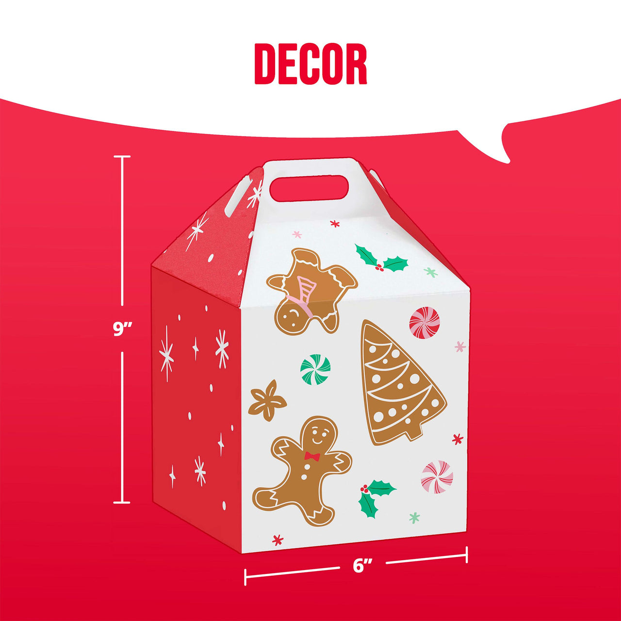Bulk Christmas Decor Favor Boxes (96 per Case)