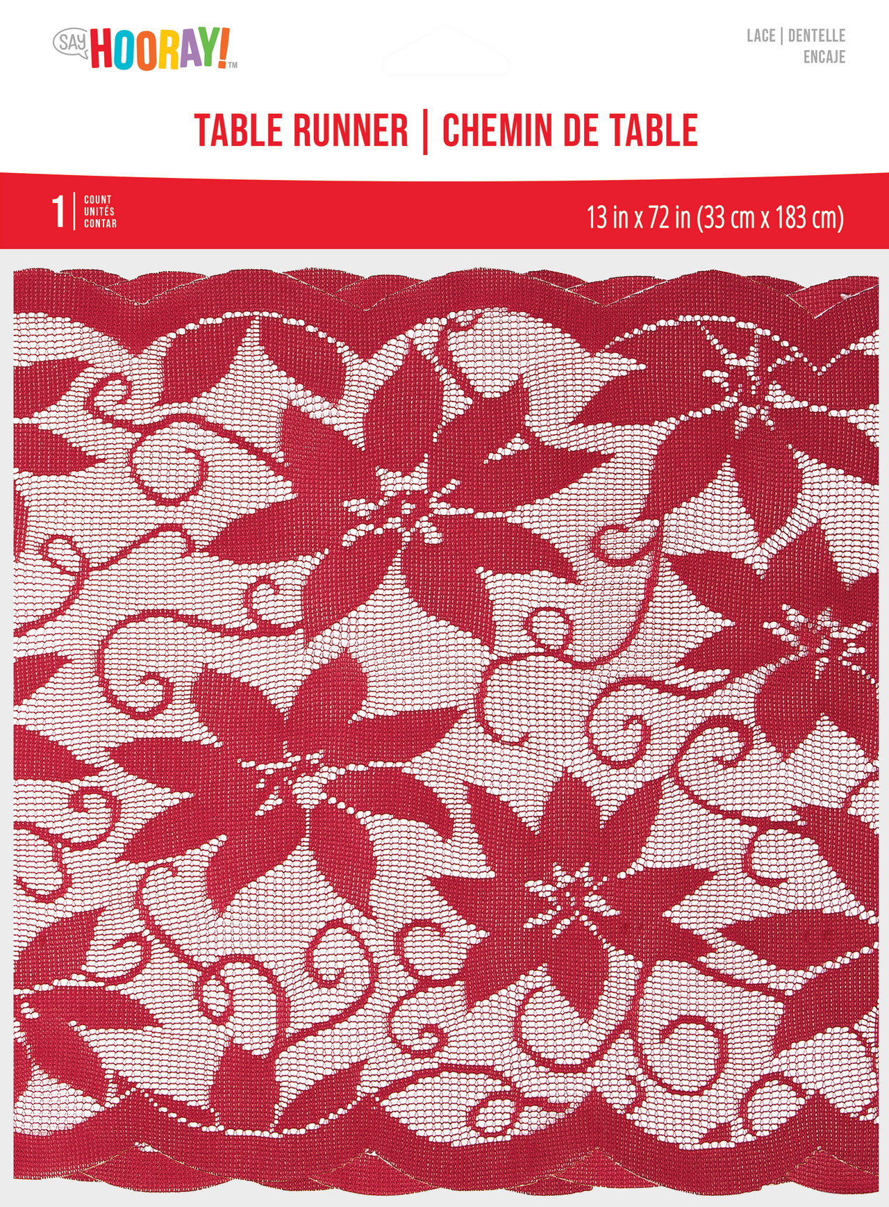 Bulk Christmas Decor Table Runners 13" x 72" (12 per Case)