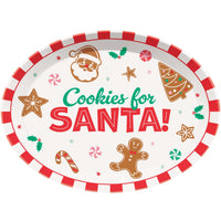 Christmas Decor Cookies Plastic Trays