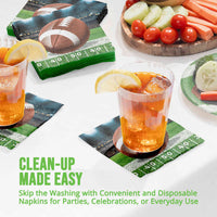 Bulk Fan Zone Football Beverage Napkins 5