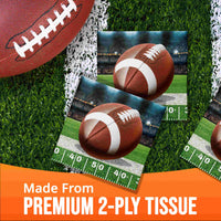 Bulk Fan Zone Football Beverage Napkins 5