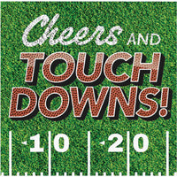 Fan Zone Cheers And Tdowns Beverage Napkins 5