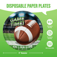 Bulk Fan Zone Dinner Plates 9