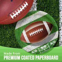 Bulk Fan Zone Football Luncheon Plates 7