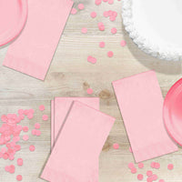 Bulk Classic Pink Guest Towels 7.75