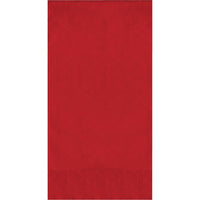 Classic Red Guest Towels 7.75