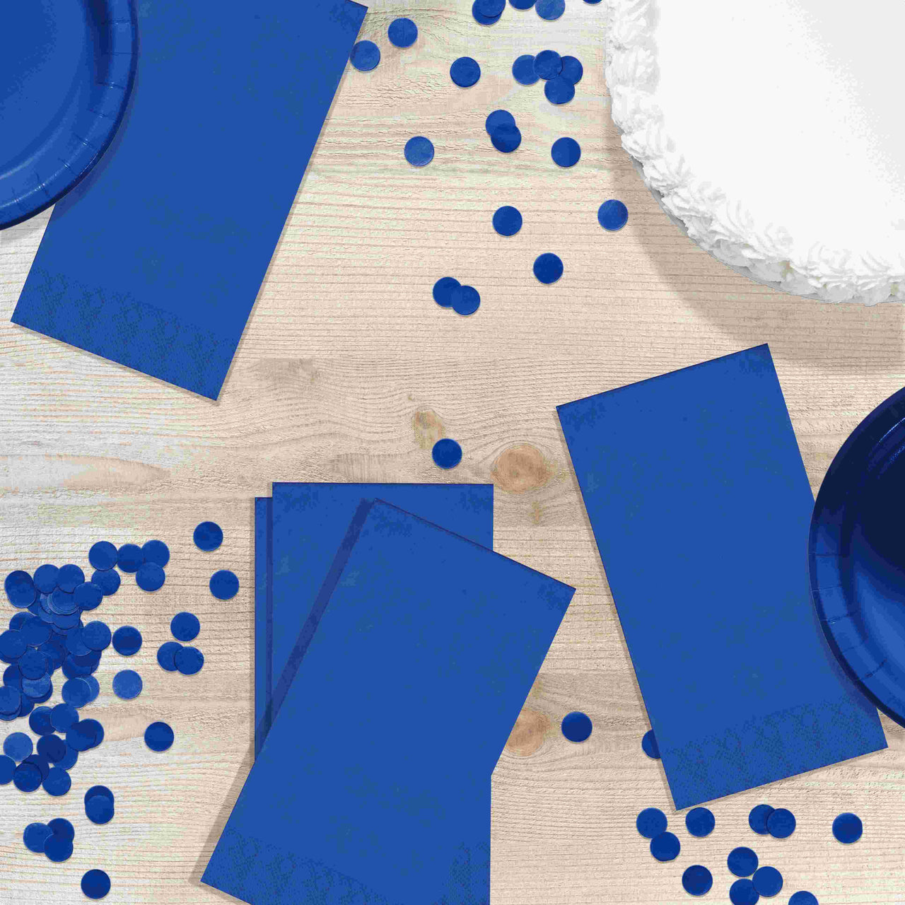 Bulk Cobalt Guest Towels 7.75" x 4.5", 50 ct (600 per Case)