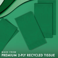 Bulk Emerald Green Guest Towels 7.75