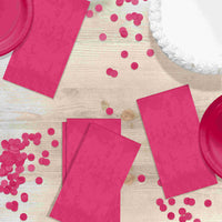 Bulk Hot Magenta Guest Towels 7.75