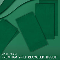 Bulk Hunter Green Guest Towels 7.75
