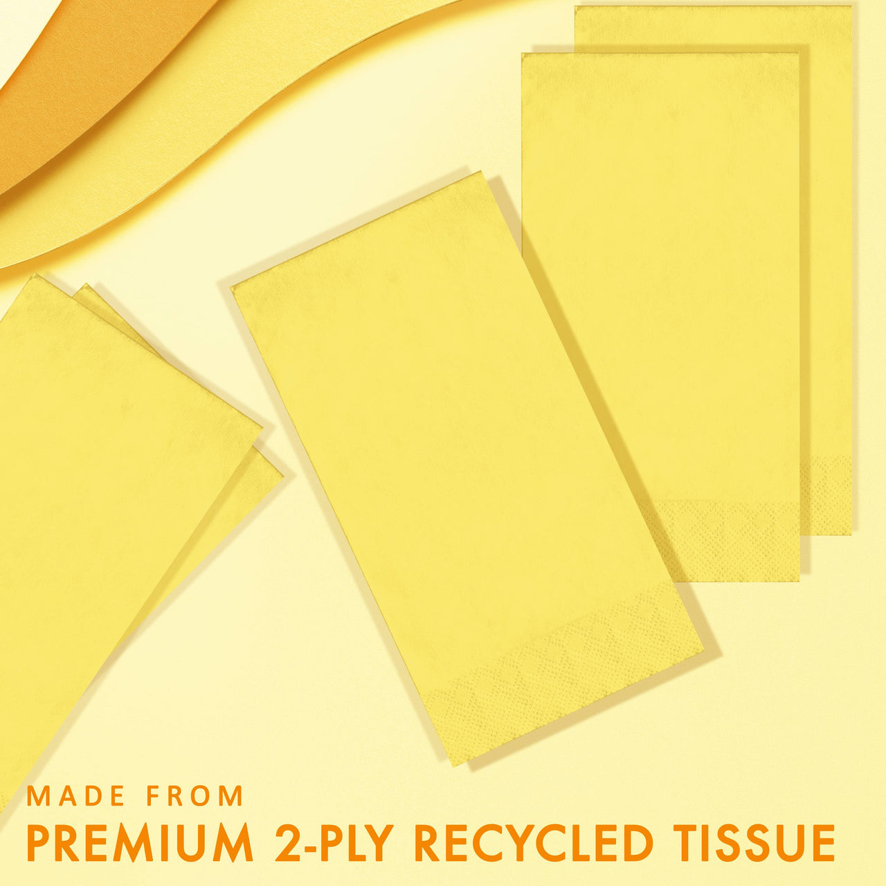 Bulk Mimosa Guest Towels 7.75" x 4.5" (600 per Case)