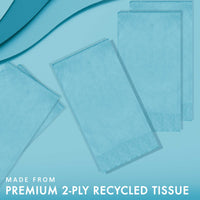 Bulk Pastel Blue Guest Towels 7.75