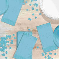 Bulk Pastel Blue Guest Towels 7.75