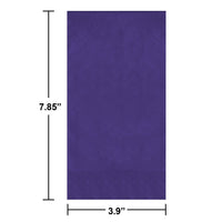 Bulk Purple Guest Towels 7.75
