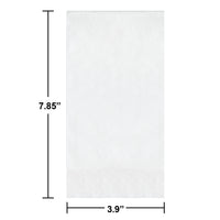 Bulk White Guest Towels 7.75