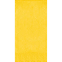 School Bus Yellow Guest Towels 7.75
