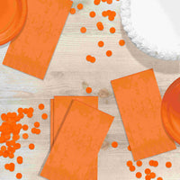 Bulk Sunkissed Orange Guest Towels 7.75