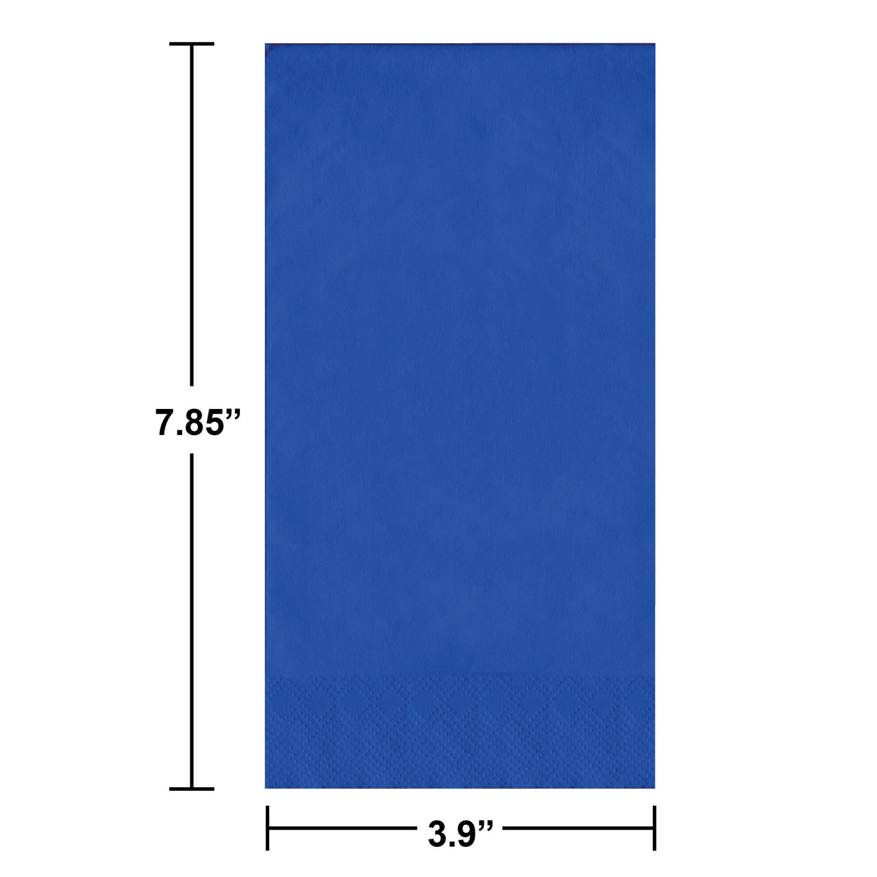 Bulk Cobalt Guest Towels 7.75" x 4.5", 100 ct (600 per Case)