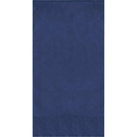 Navy Guest Towels 7.75