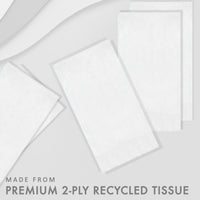 Bulk White Guest Towels 7.75