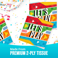 Bulk Sports Spirit Lets Play Luncheon Napkins 6.5