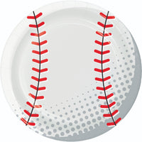 Sports Spirit Baseball Dinner Plates 9