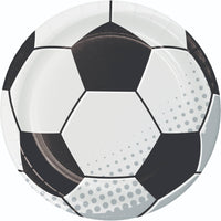 Sports Spirit Soccer Dinner Plates 9