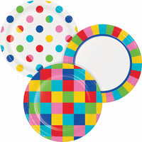 Bright Vibes Asst Luncheon Plates 7