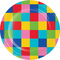 Bulk Bright Vibes Asst Luncheon Plates 7