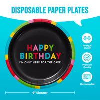 Bulk Snarky Celebration Dinner Plates 9