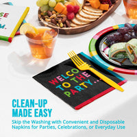 Bulk Snarky Celebration Welcome Luncheon Napkins 6.5