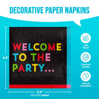 Bulk Snarky Celebration Welcome Luncheon Napkins 6.5