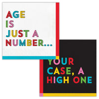 Snarky Celebration Age Luncheon Napkins 6.5